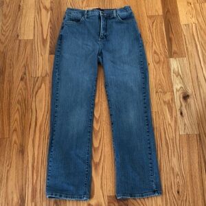 NYDJ Not Your Daughter’s Jeans Women’s Medium Wash Straight Leg Jeans Size 8P